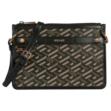 versace la greca crossbody|versace crossbody handbags.